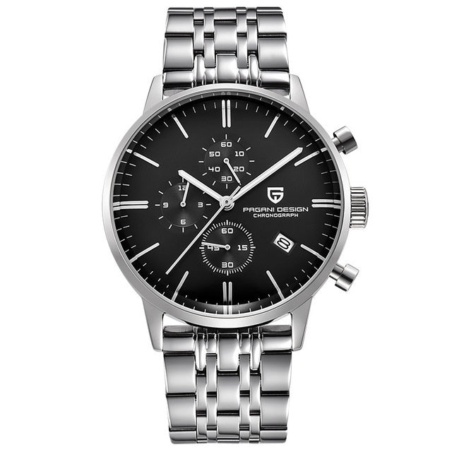 Business casual calendar quartz watch