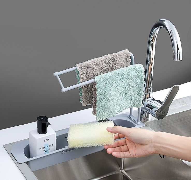 Telescopic Sink Storage Rack