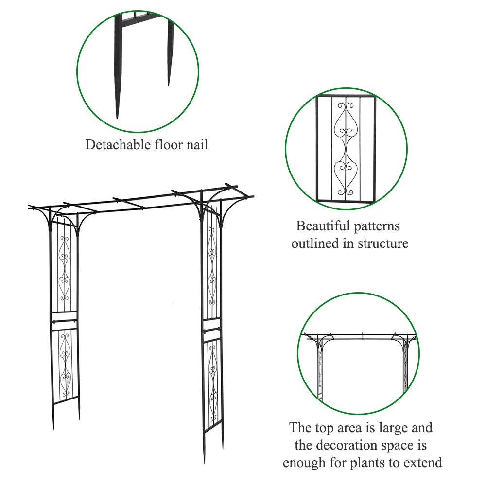 Iron Arch 206x41x216cm