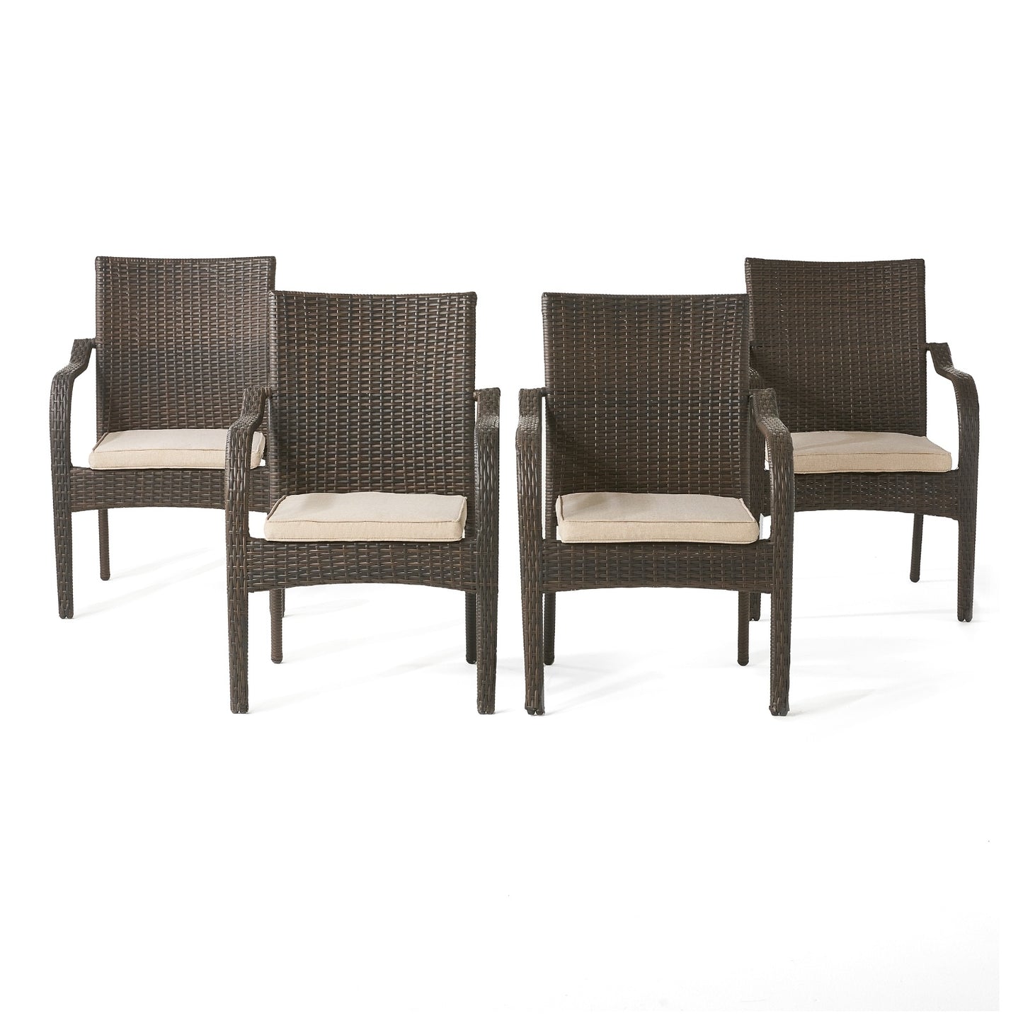 STACKING CHAIRS 4 Pcs