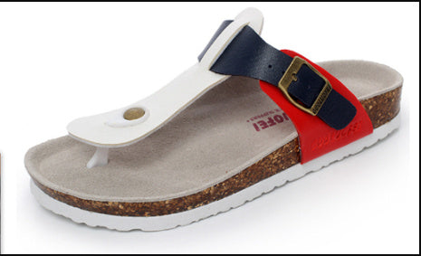 Cork slippers men's sandals
