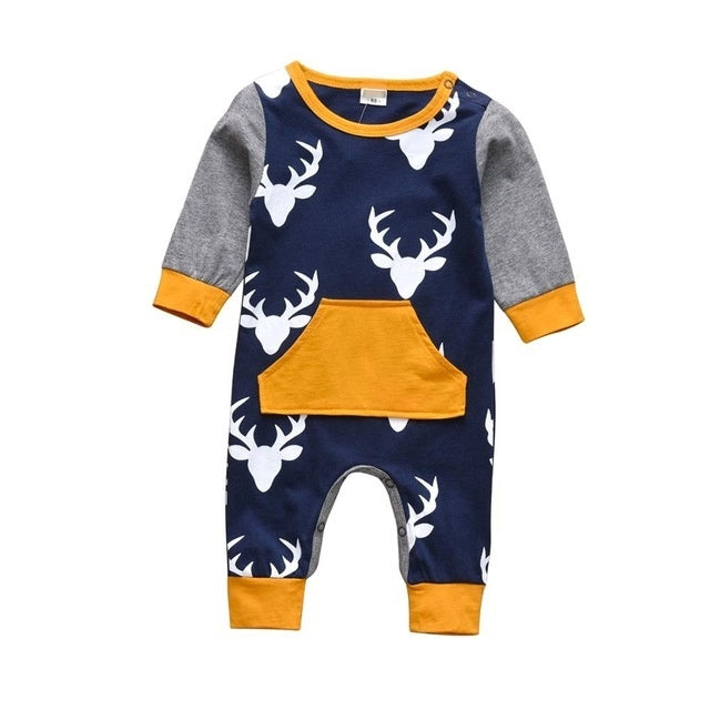 Boy and girl jumpsuits for children