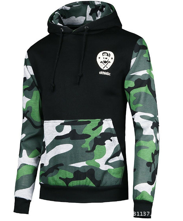Men's camouflage pullover