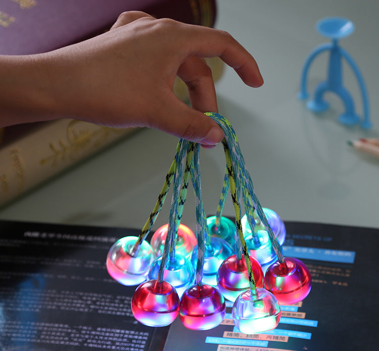 LED colorful decompression ball fingertip sports ball