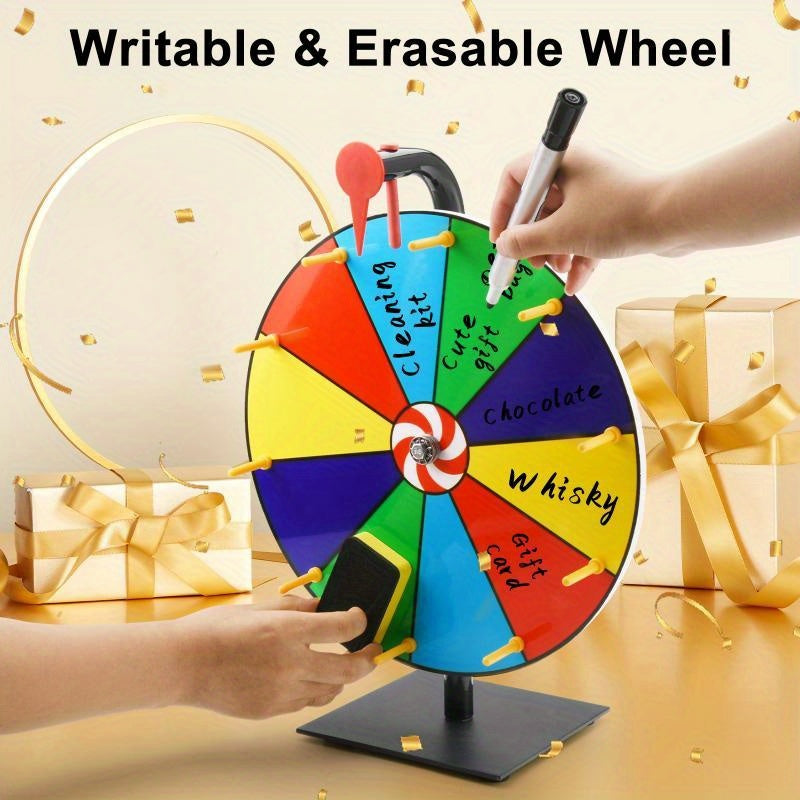 The Hand Of Wealth, Outdoor Activity Turntable, Which Can Be Used For Outdoor Games. It's A Turntable Prop Applicable To Multiple Scenarios, And Comes With Two Markers As Gifts.