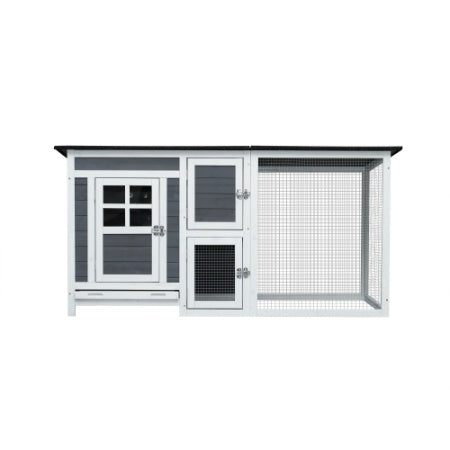 Outdoor Indoor Poultry Cage Small Animal House Outdoor Chicken Hutch Coop With Running Cage