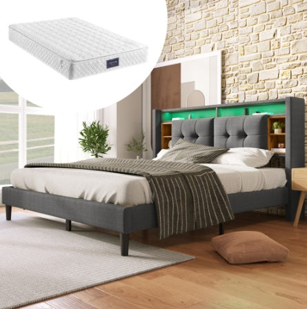 Solid Wood Bed Frame