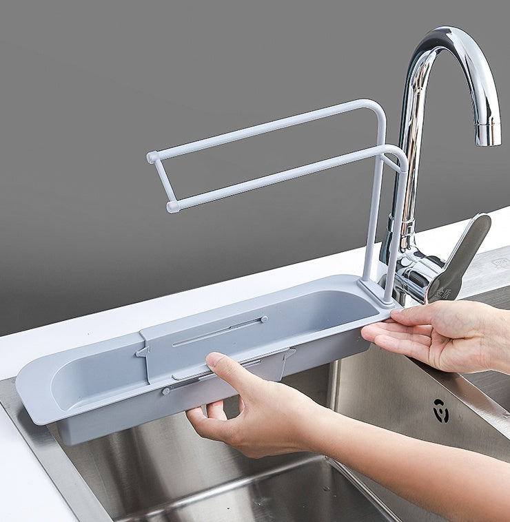 Telescopic Sink Storage Rack