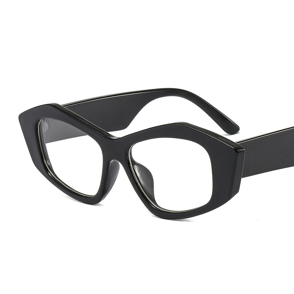 Striped Sunglasses For Men And Women Small Frame Geometry