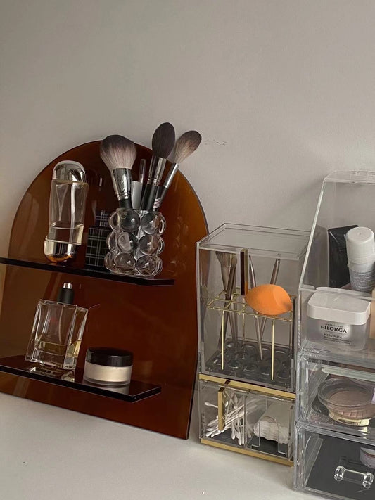Acrylic Desktop Shelf Storage Rack