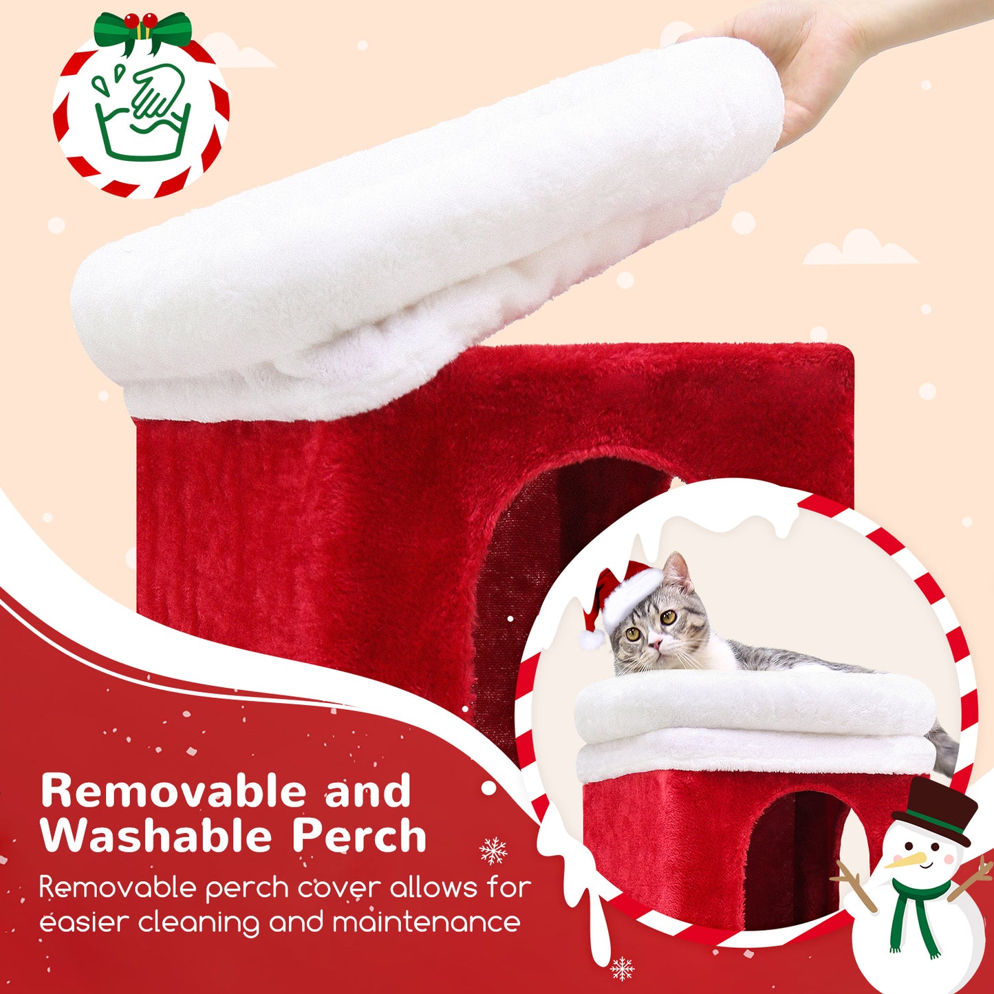 31 Inch Christmas Series Cat Climbing Frame
