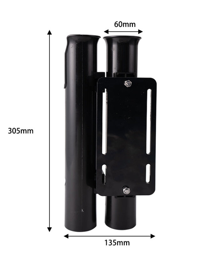 Motorcycle Electric Bicycle Fishing Rod Rack Pipe Clamp