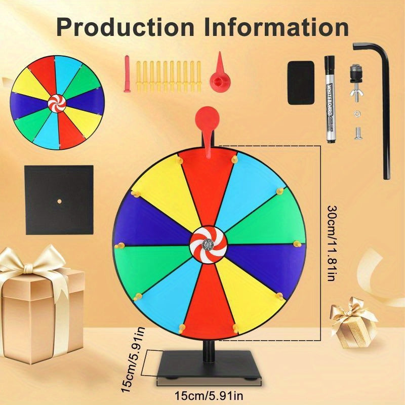 The Hand Of Wealth, Outdoor Activity Turntable, Which Can Be Used For Outdoor Games. It's A Turntable Prop Applicable To Multiple Scenarios, And Comes With Two Markers As Gifts.
