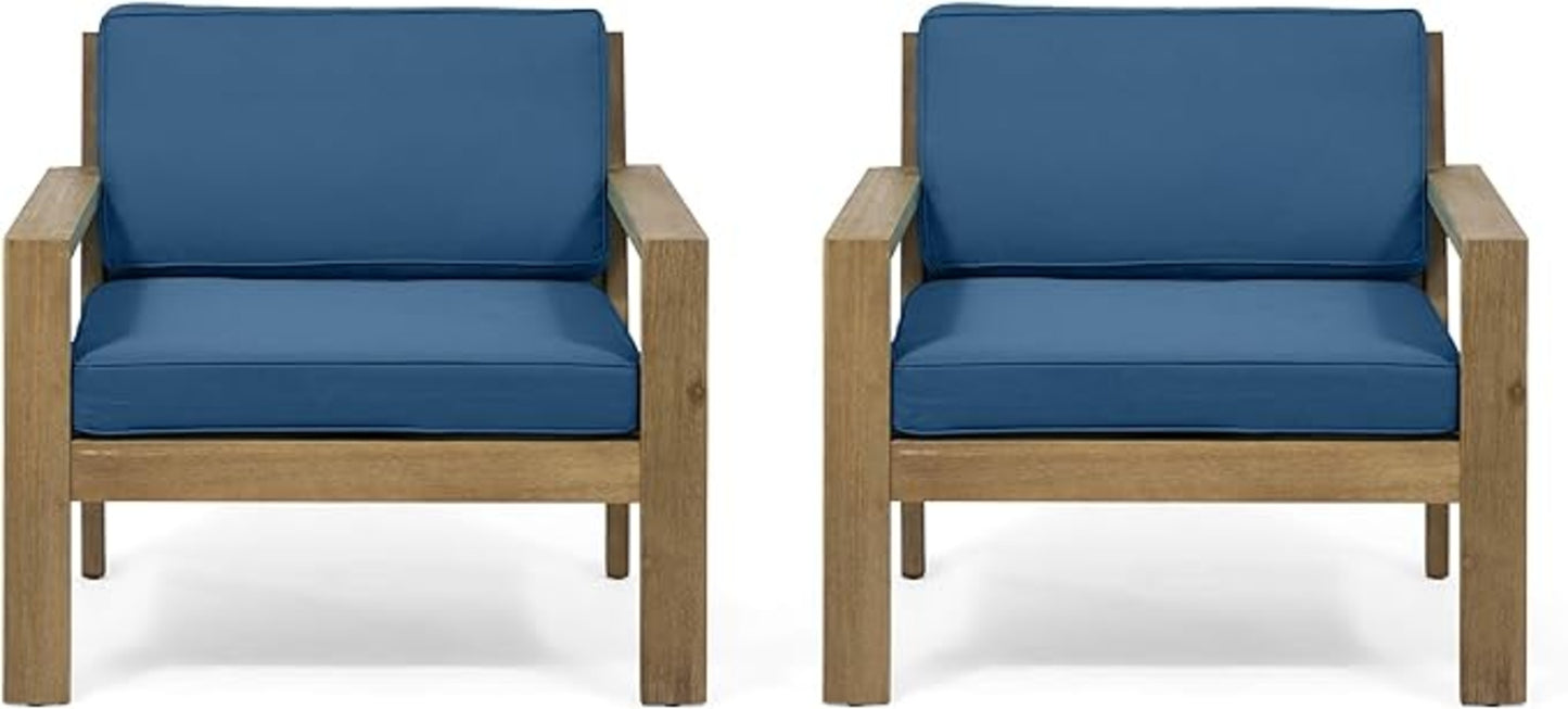 SANTA ANA CLUB CHAIR With CushionsSet Of 2