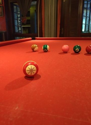 Snooker training cue ball