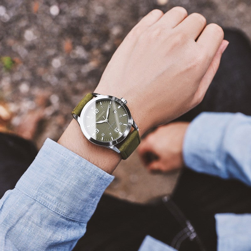 Waterproof Calendar Men's Quartz Watch