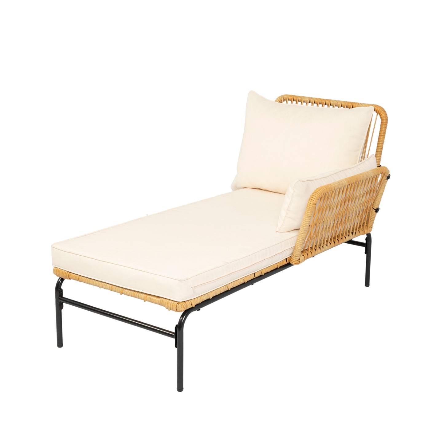 3 Pieces Outdoor Patio Wicker Furniture Sets Table And Chairs