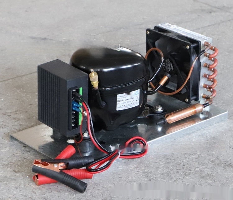 Miniature Refrigerating Machine Air-cooled Refrigerator Unit R134a12V24V