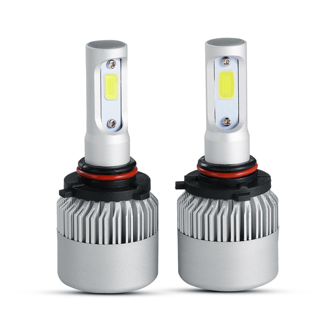 Series F-S2 9005 28W-LED Silver Edition COB Integrated Automotive Front Headlights Low End Edition