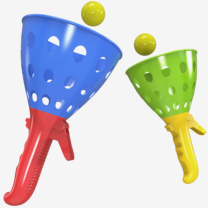 Children's Toy Catapult Ball Outdoor Parent-child Double Fun Butt Bouncy Ball Plastic Big Catapult Ball
