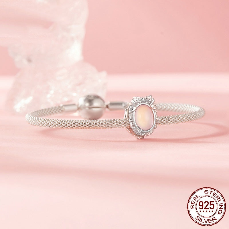 Bow Star Beaded S925 Sterling Silver