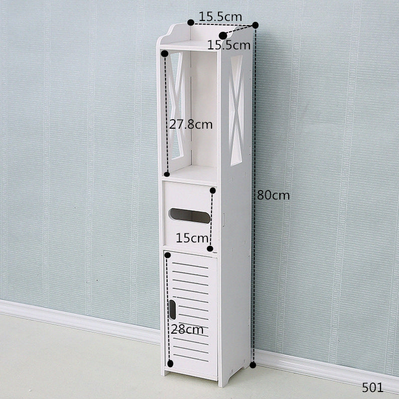 Bathroom Storage Rack Bathroom Multi-layer Gap Storage Rack
