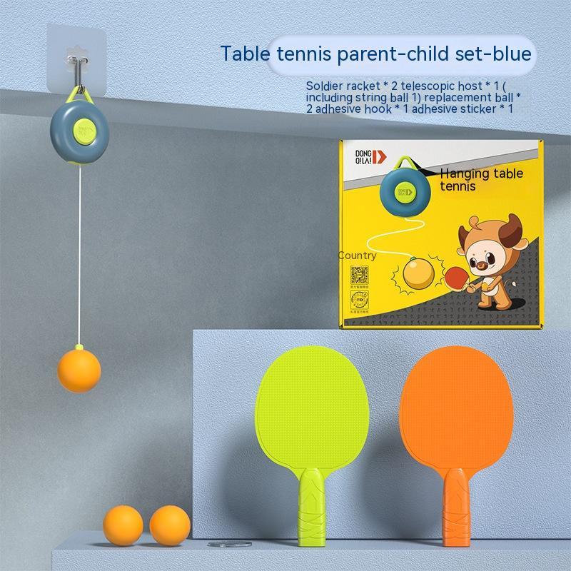 Table Tennis Trainer Indoor Children Hanging Hand-eye Coordination Training