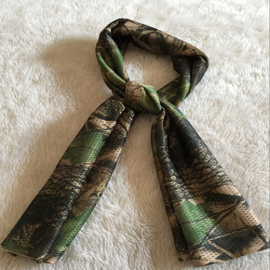 Military Fans Camouflage Sun Protection Sunshade Camouflage Scarf