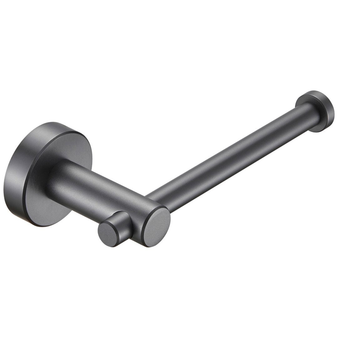 Toilet Paper Holder Gun Grey Thicken Space Aluminum Toilet Roll Holder For Bathroom, Kitchen, Washroom Wall Mount