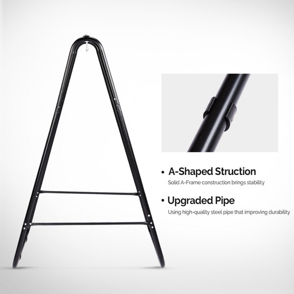 Black Hooked Hanging Chair Frame, Excluding Hanging Chair