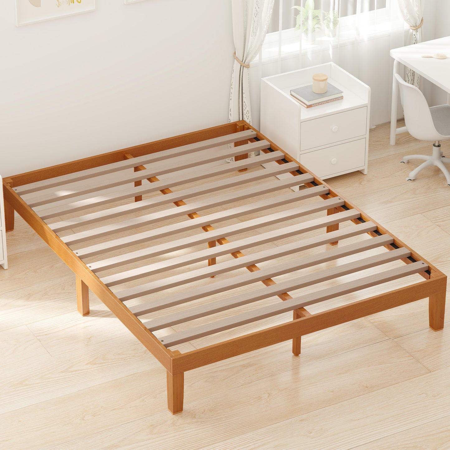Full-size Wooden Bed Frame