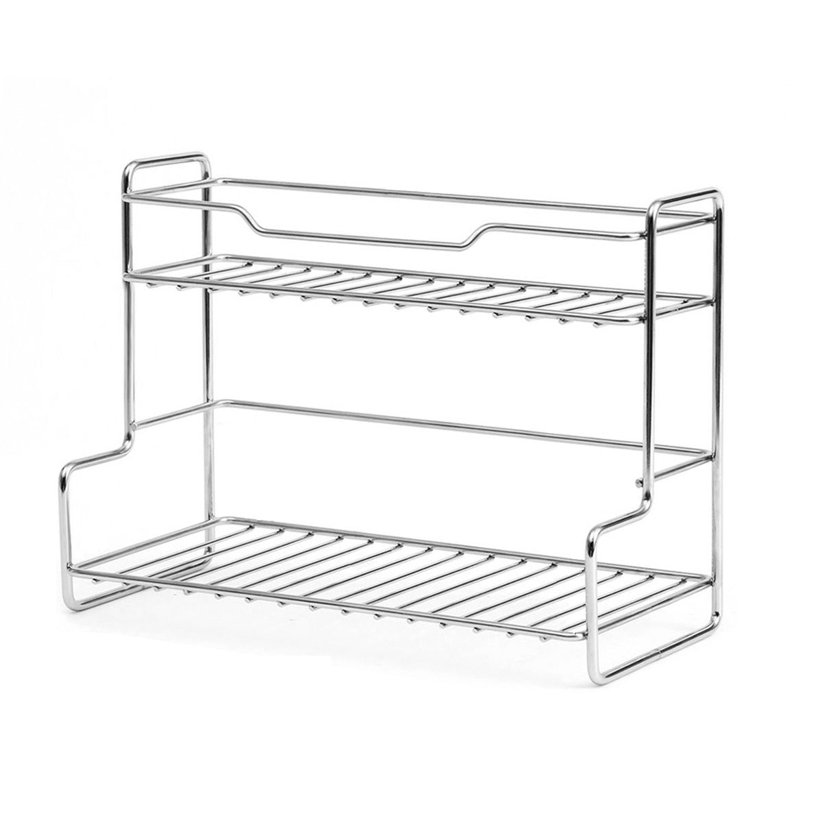 Kitchen Double-layer Storage Rack Seasoning Rack Bathroom