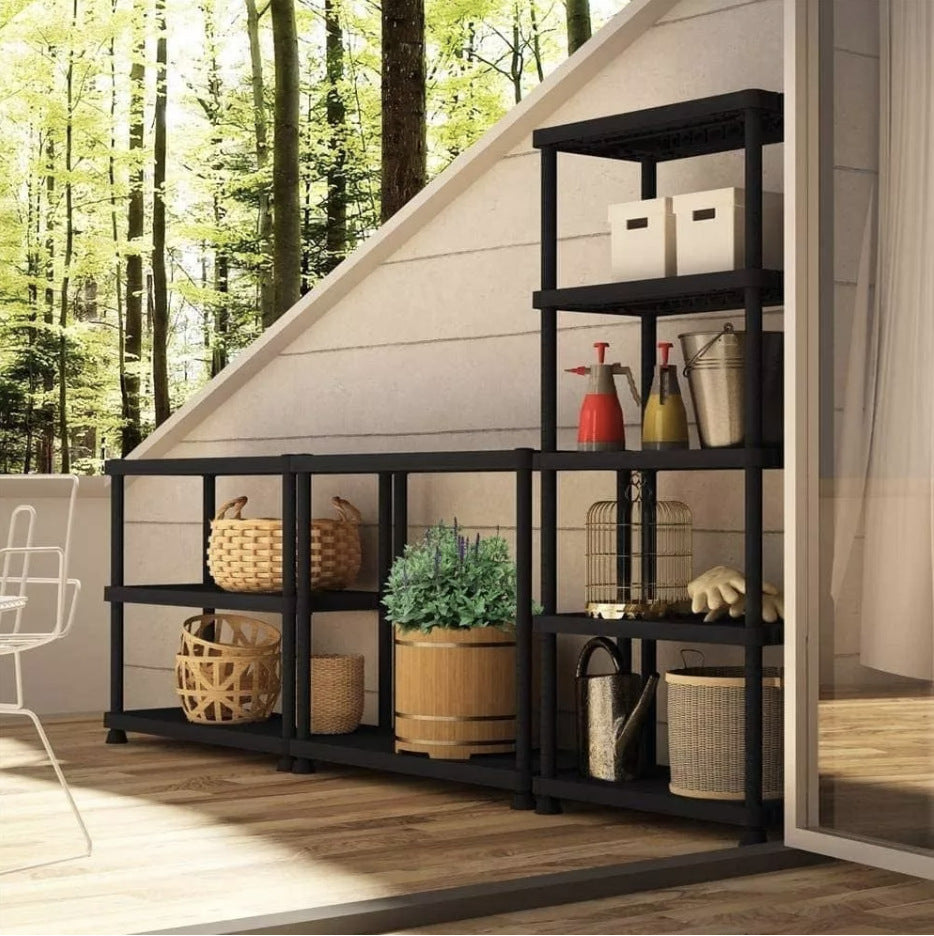 Stackable Load-bearing Storage Rack Shelf Plastic Storage Rack