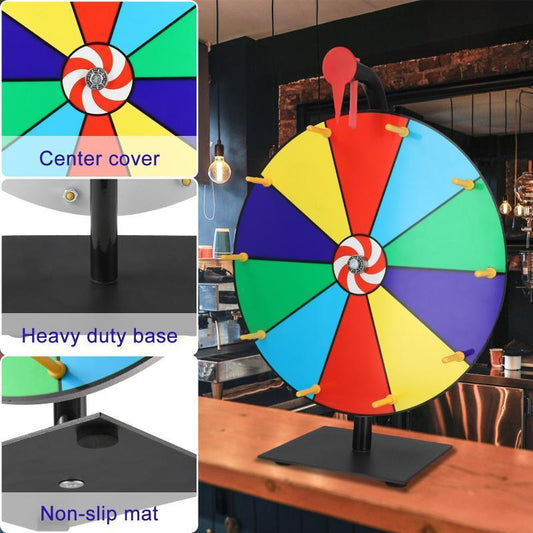 The Hand Of Wealth, Outdoor Activity Turntable, Which Can Be Used For Outdoor Games. It's A Turntable Prop Applicable To Multiple Scenarios, And Comes With Two Markers As Gifts.