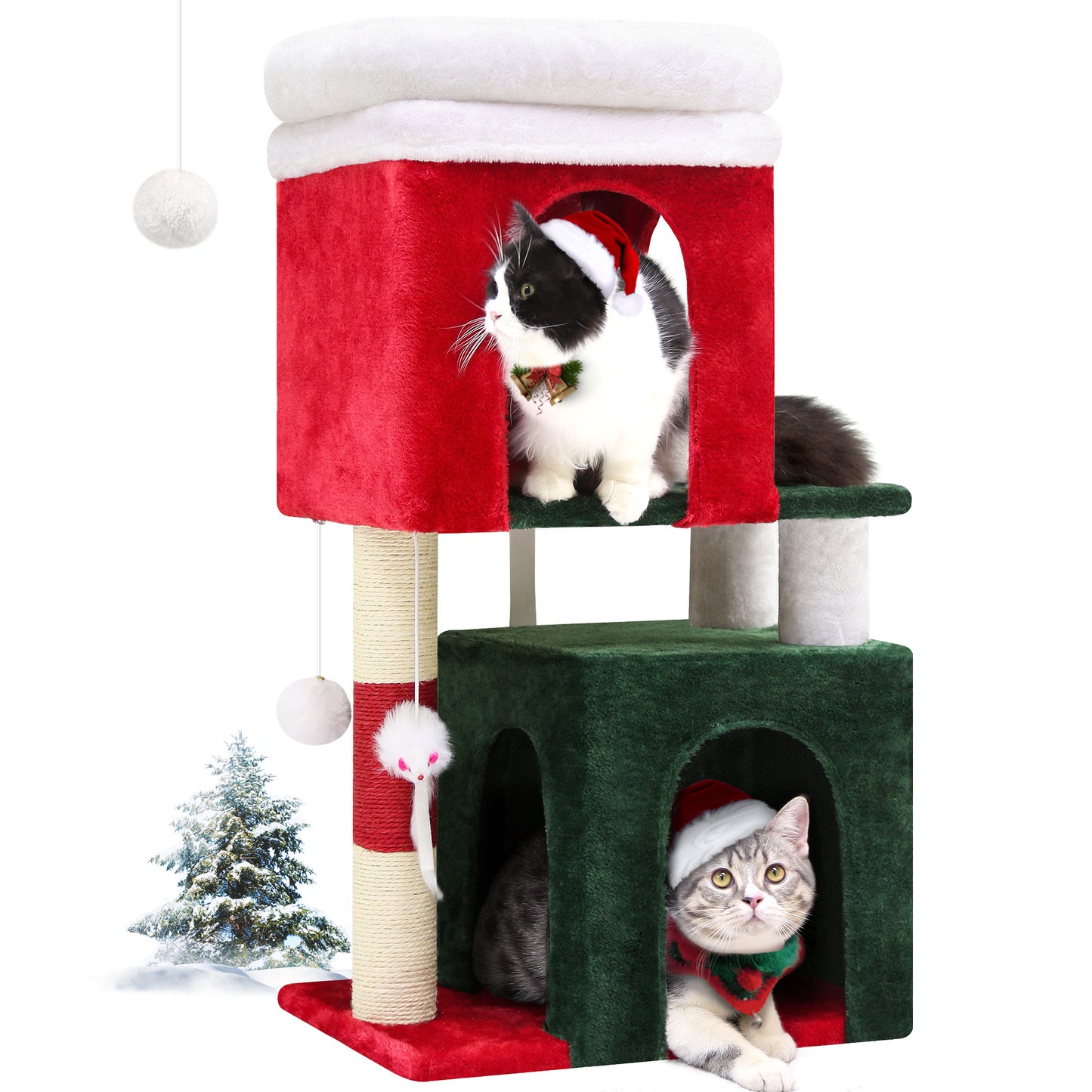 31 Inch Christmas Series Cat Climbing Frame