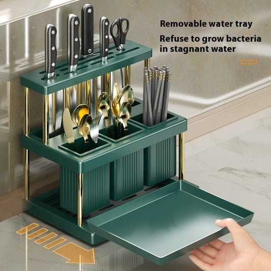 Multifunctional Kitchen Storage Rack Knife And Fork Storage Rack