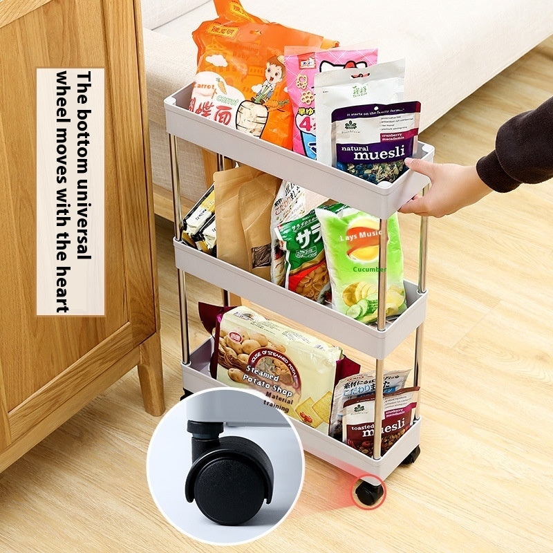 Kitchen Side Gap Storage Rack