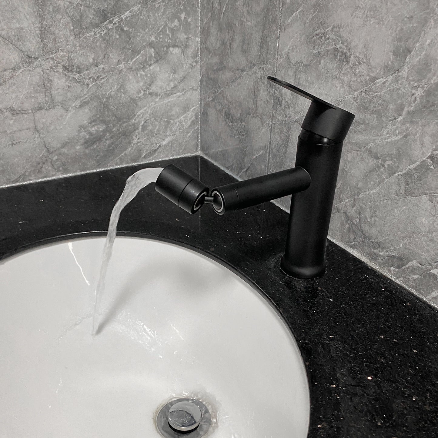 Bathroom Sink Faucet - Black
