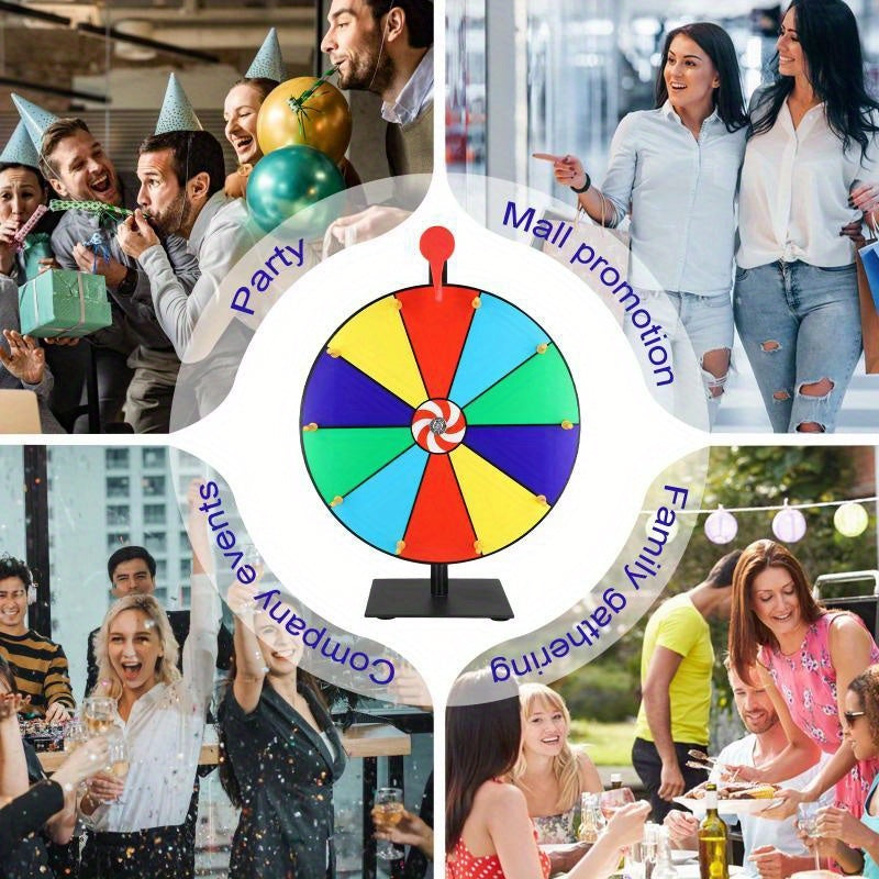 The Hand Of Wealth, Outdoor Activity Turntable, Which Can Be Used For Outdoor Games. It's A Turntable Prop Applicable To Multiple Scenarios, And Comes With Two Markers As Gifts.