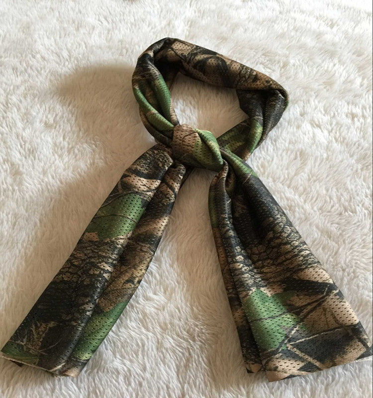 Military Fans Camouflage Sun Protection Sunshade Camouflage Scarf