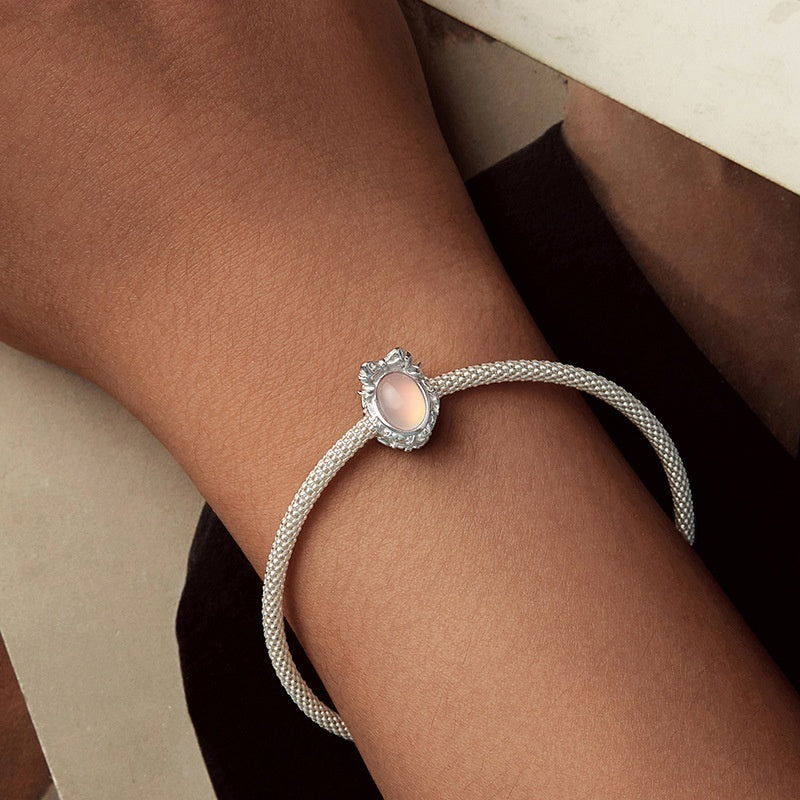 Bow Star Beaded S925 Sterling Silver