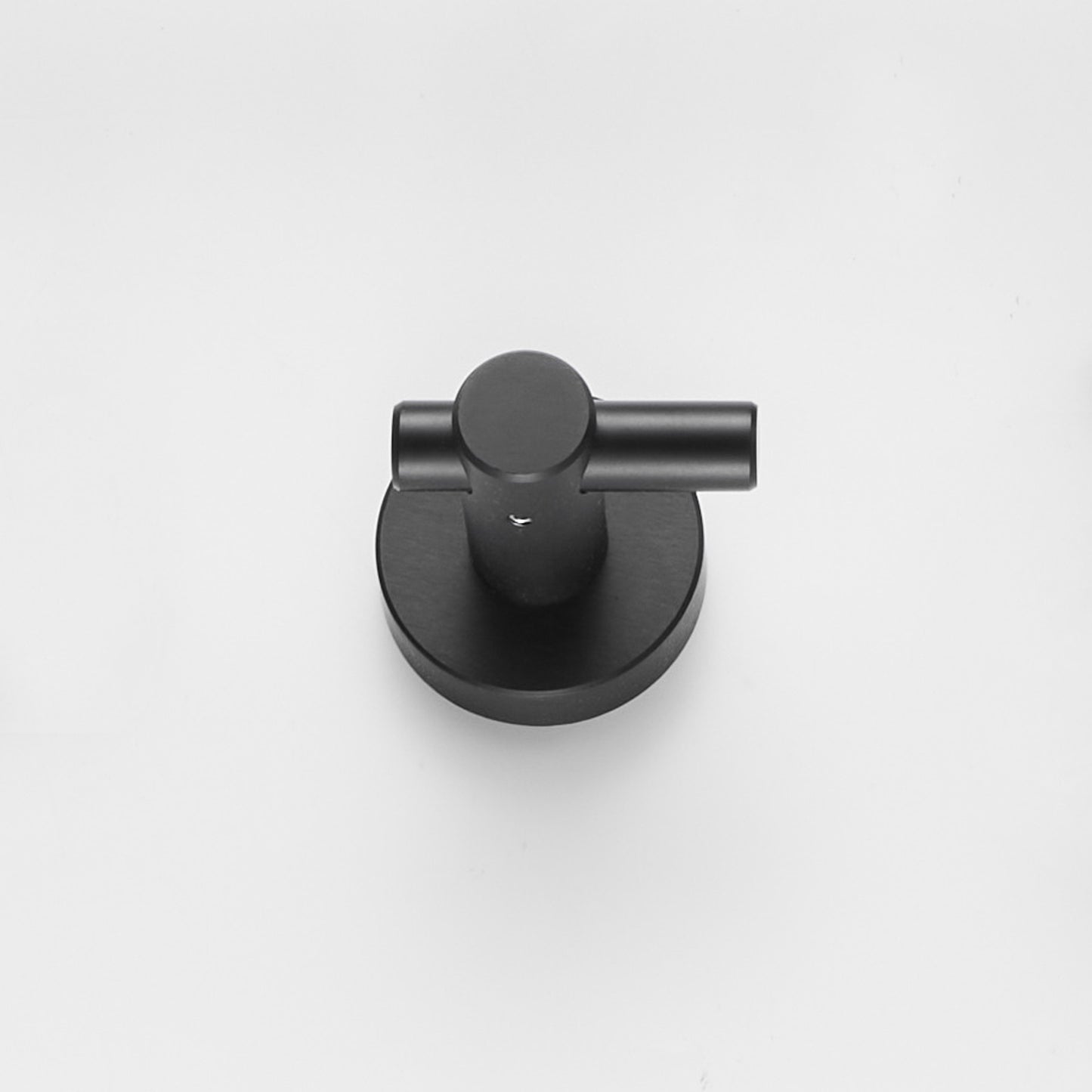 Round Base Wall Hook With Screws  Matte Black Hook, 4-piece Set, Suitable For Entry-level Shoe Cabinets, Wardrobes, Bathrooms, Bedrooms, Furniture Hardware, Cannot Be Shipped On Weekends