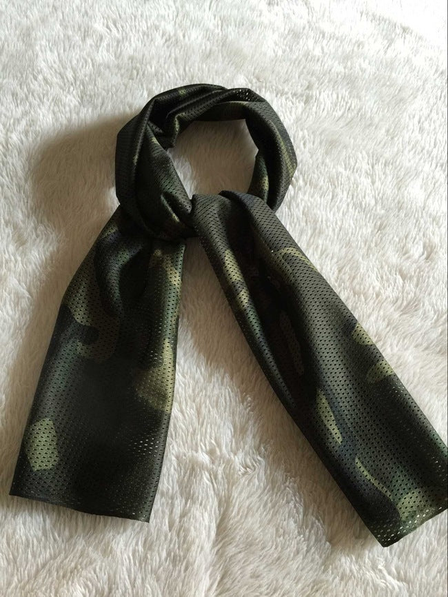 Military Fans Camouflage Sun Protection Sunshade Camouflage Scarf