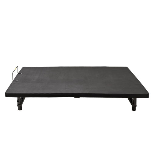 Adjustable Bed Base Frame Queen Bed Frame With Head And Foot Incline Wireless Remote Zero Gravity Quiet Motor Black Queen
