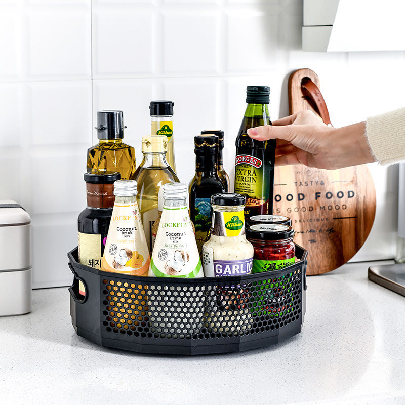 Kitchen Seasoning Storage Rotating Rack